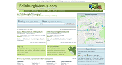 Desktop Screenshot of edinburghmenus.com